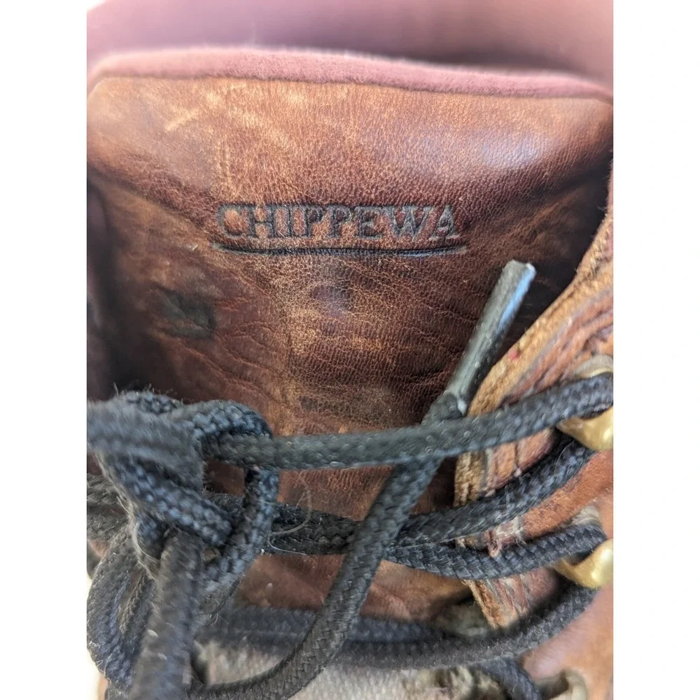 Chippewa discoloration scuffs